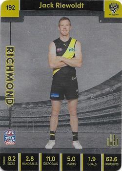 2023 AFL TeamCoach - Silver #192 Jack Riewoldt Front